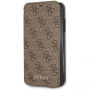 Guess Charms Book Case tok iPhone XR - barna