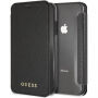 Guess PU Leather Book Case Iridescent borító iPhone XR - fekete