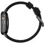 Nomad Active Pro hidrofób bőr szíj - Apple Watch Ultra 49mm / 46mm / 45mm / 44mm / 42mm - fekete