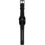 Nomad Active Pro hidrofób bőr szíj - Apple Watch Ultra 49mm / 46mm / 45mm / 44mm / 42mm - fekete