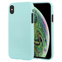 MERCURY GOOSPERY Liquid Case tok iPhone XS Max - mentazöld