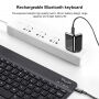 Vezeték nélküli Bluetooth billentyűzet - fekete