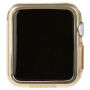 BASEUS ultra vékony gumitok - Apple Watch 42mm (tl. 0,65mm) - arany-átlátszó