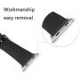 Csere fémcsat szíjhurokkal az Apple Watch 42mm / 41mm / 40mm / 38mm-es órához - 2 db - rózsaarany