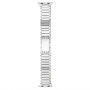 Luxus rozsdamentes acél szíj az Apple Watch 42mm / 41mm / 40mm / 38mm órához - ezüst