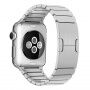 Luxus rozsdamentes acél szíj az Apple Watch 42mm / 41mm / 40mm / 38mm órához - ezüst