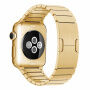Luxus rozsdamentes acél szíj az Apple Watch 42mm / 41mm / 40mm / 38mm órához - arany