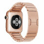 Luxus rozsdamentes acél szíj az Apple Watch 42mm / 41mm / 40mm / 38mm órához - rózsaarany