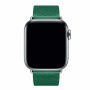 Bőrszíj Apple Watch 42mm / 41mm / 40mm / 38mm-es órához - zöld