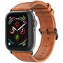 DUX DUCIS bőrszíj Apple Watch 42mm / 41mm / 40mm / 38mm órához - barna