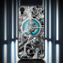 NILLKIN Spacetime tok üveg hátsó résszel iPhone XR