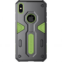NILLKIN Defender II tartós tok iPhone XS Max - zöld