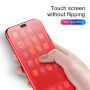 BASEUS flip cover tok iPhone XS Max - piros