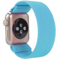 Nylon kökpánt - szíj csat nélkül - Apple Watch 42mm / 41mm / 40mm / 38mm - kék