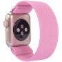 Nylon kökpánt - szíj csat nélkül - Apple Watch Ultra 49mm / 46mm / 45mm / 44mm / 42mm - rózsaszín