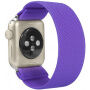 Nylon kökpánt - szíj csat nélkül - Apple Watch Ultra 49mm / 46mm / 45mm / 44mm / 42mm - lila