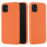 Eredeti dizájnos tok - iPhone 11 - narancssárga