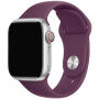 Szilikon szíj rövidebb és hosszabb csattal - Apple Watch 42mm / 41mm / 40mm / 38mm - lila