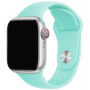 Szilikon szíj rövidebb és hosszabb csattal - Apple Watch 42mm / 41mm / 40mm / 38mm - mentazöld