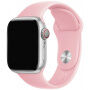 Szilikon szíj rövidebb és hosszabb csattal - Apple Watch 42mm / 41mm / 40mm / 38mm - rózsaszín