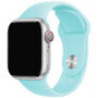 Szilikon szíj rövidebb és hosszabb csattal - Apple Watch 42mm / 41mm / 40mm / 38mm - világoskék
