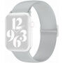 Szilikon szíj csúsztatható csattal - Apple Watch 42mm / 41mm / 40mm / 38mm - szürke