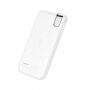 BASEUS Power bank / külső akkumulátor 10000mAh vezeték nélküli töltővel - fehér