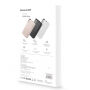 BASEUS Power bank / külső akkumulátor 10000mAh vezeték nélküli töltővel - fehér