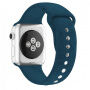 Szilikon pánt mancs mintával - Apple Watch 42mm / 41mm / 40mm / 38mm - sötétkék