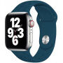 Szilikon pánt mancs mintával - Apple Watch 42mm / 41mm / 40mm / 38mm - sötétkék