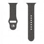 Szilikon pánt mancs mintával - Apple Watch 42mm / 41mm / 40mm / 38mm - szürkésbarna