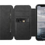 Nomad Folio Leather Tri-Fold borító Apple iPhone XR - barna