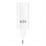 Tactical FlashBang GaN hálózati adapter 65 W 2x USB-C / USB-A iPhone / iPad / MacBook / AirPods számára - fehér