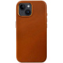 FIXED MagLeather bőrtok MagSafe-el iPhone 13-hoz - barna