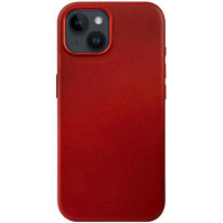 FIXED MagLeather bőrtok MagSafe-el iPhone 13-hoz - piros