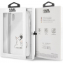 Karl Lagerfeld Fun Choupette No Rope Hard Case tok iPhone XS Max - átlátszó