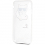 Karl Lagerfeld Fun Eaten No Rope Hard Case tok iPhone XS Max - átlátszó