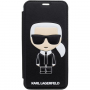 Karl Lagerfeld Ikonik Book borító iPhone X / XS - fekete