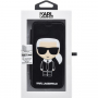 Karl Lagerfeld Ikonik Book borító iPhone X / XS - fekete