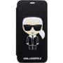 Karl Lagerfeld Ikonik Book borító iPhone XS Max - fekete