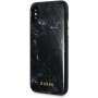Guess Marble TPU borító iPhone X / XS - fekete