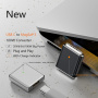 PD 100 W USB-C mágneses töltőadapter / MagSafe 3 MacBookhoz - ezüst