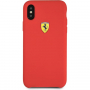 Ferrari SF szilikon tok FESSIHCPXRE iPhone X/XS - piros