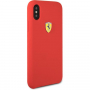 Ferrari SF szilikon tok FESSIHCPXRE iPhone X/XS - piros