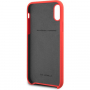 Ferrari SF szilikon tok FESSIHCPXRE iPhone X/XS - piros