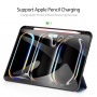 Apple Pencil rekesszel és alvófunkcióval ellátott DUX DUCIS Domo tok iPad Pro 11" (2024/2025) készülékhez - sötétkék
