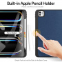 Apple Pencil rekesszel és alvófunkcióval ellátott DUX DUCIS Domo tok iPad Pro 11" (2024/2025) készülékhez - sötétkék