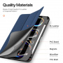 Apple Pencil rekesszel és alvófunkcióval ellátott DUX DUCIS Domo tok iPad Pro 11" (2024/2025) készülékhez - sötétkék
