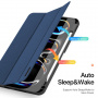 Apple Pencil rekesszel és alvófunkcióval ellátott DUX DUCIS Domo tok iPad Pro 11" (2024/2025) készülékhez - sötétkék