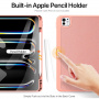 Apple Pencil rekesszel és alvófunkcióval ellátott DUX DUCIS Domo tok iPad Pro 13" (2024/2025) készülékhez - rózsaszín